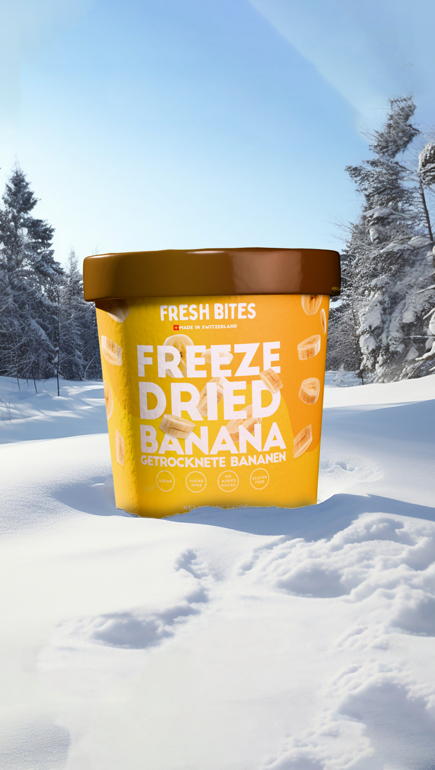 🍌 Organic Freeze Dried Bananas