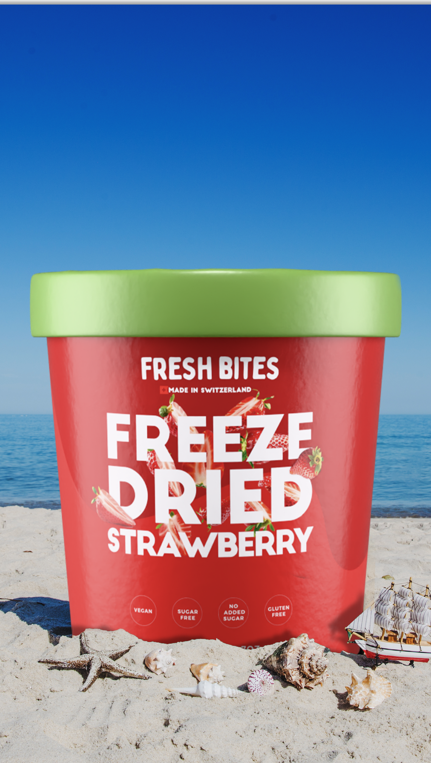 🍓 ORGANIC Freeze Dried Strawberries